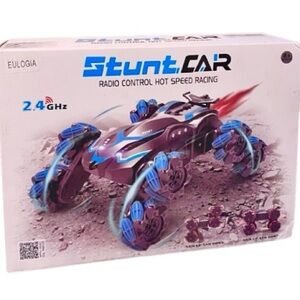🆕-Remote Control Stunt Car, 8-Mecanum Wheeled, 360° Rotating All Terrain. NWT